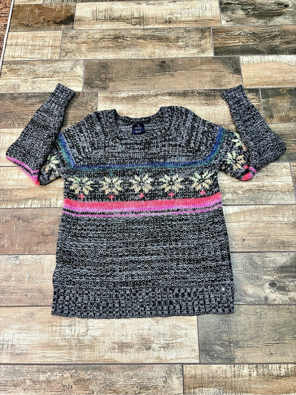 American Eagle Outfitters American Eagle Fair Isle Jegging Sweater Fair Isle